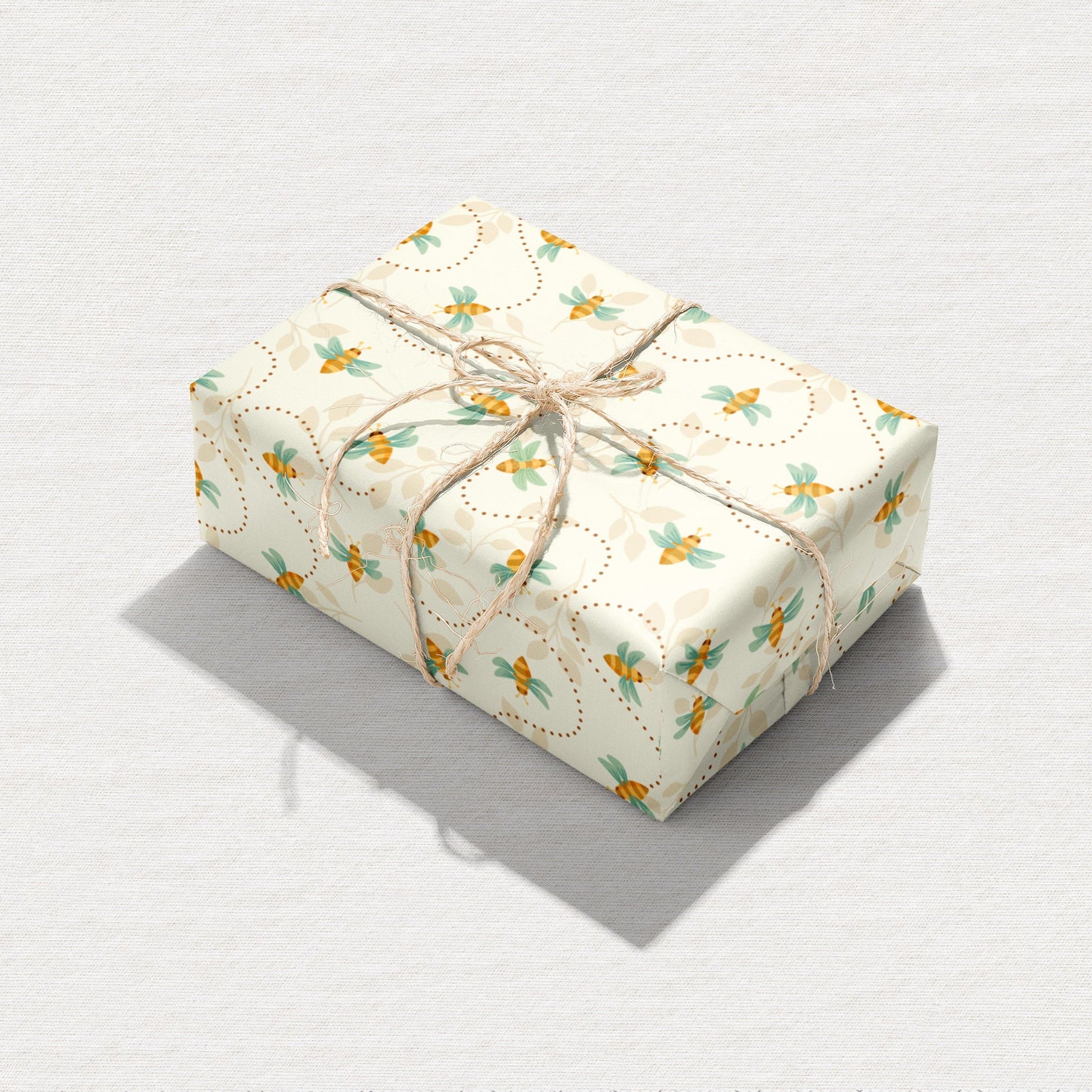 Flight of the Busy Bee Wrapping Paper