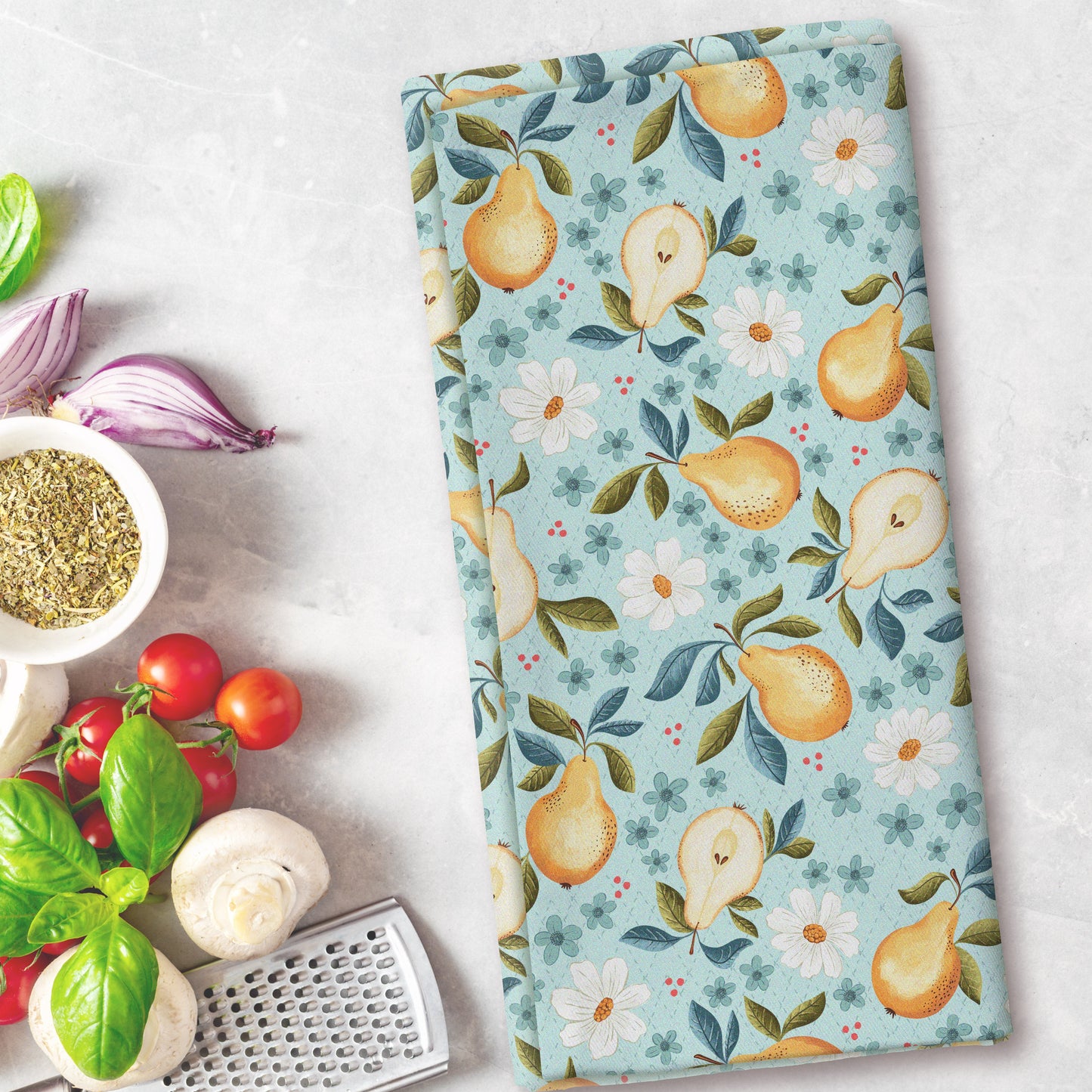 Pearadise - Tea Towel