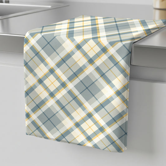 Springtime Plaid - Tea Towel