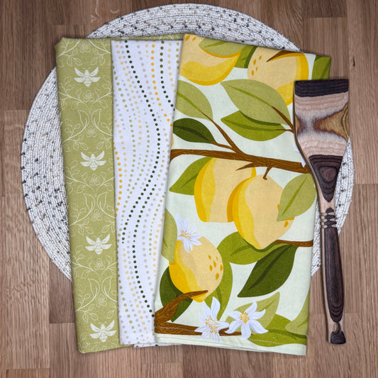 Under the Lemon Grove Tea Towel Bundle