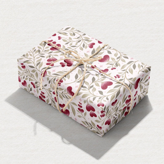 Valentine Vines in White