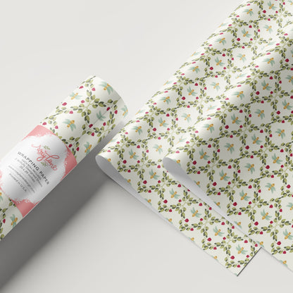 Bee Vines Wrapping Paper