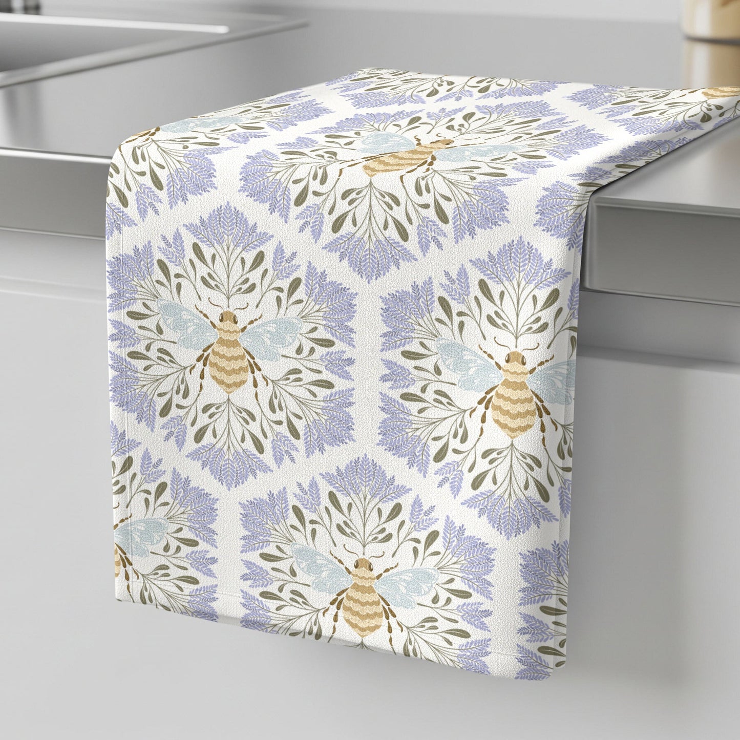 Honey Bee Dreams - Tea towel