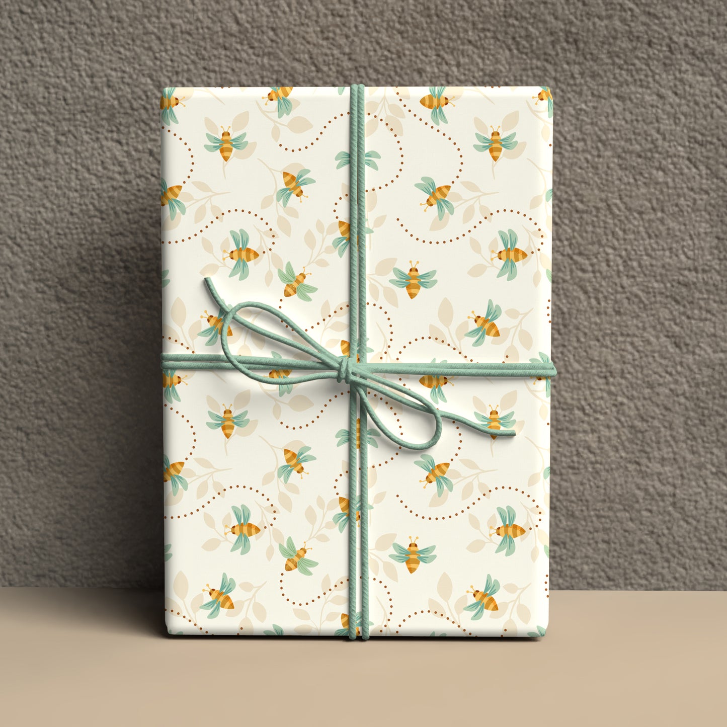 Flight of the Busy Bee Wrapping Paper