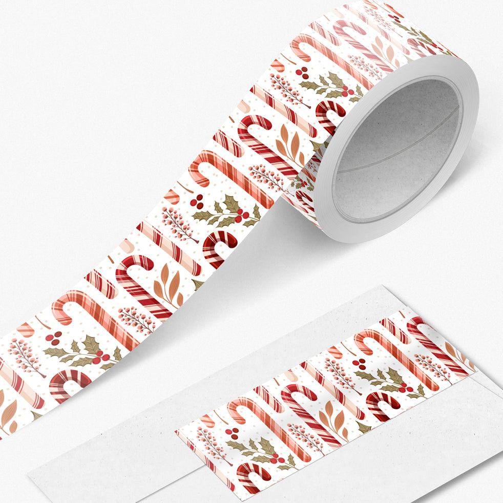Candy Cane Lane Washi Tape