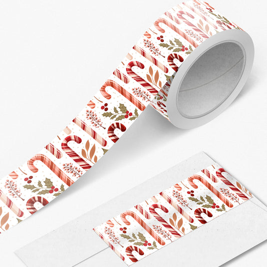 Candy Cane Lane Washi Tape