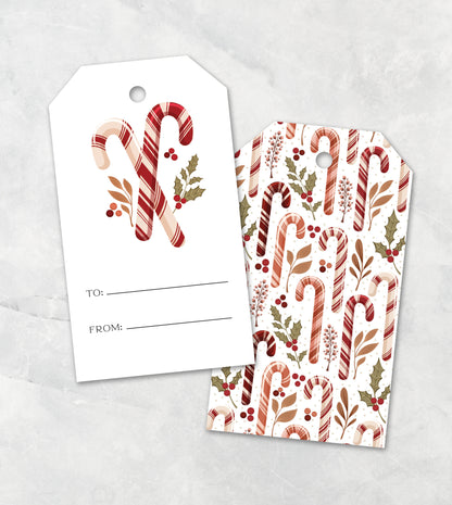 Candy Cane Lane - Gift Tag