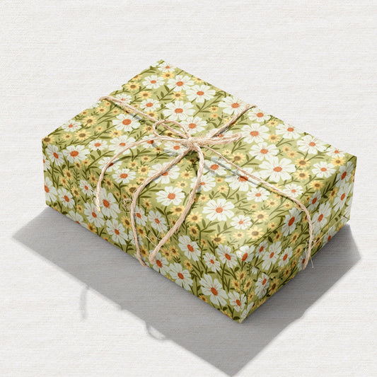Floral Burst Wrapping Paper
