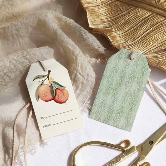 Blushing Peach - Gift Tag
