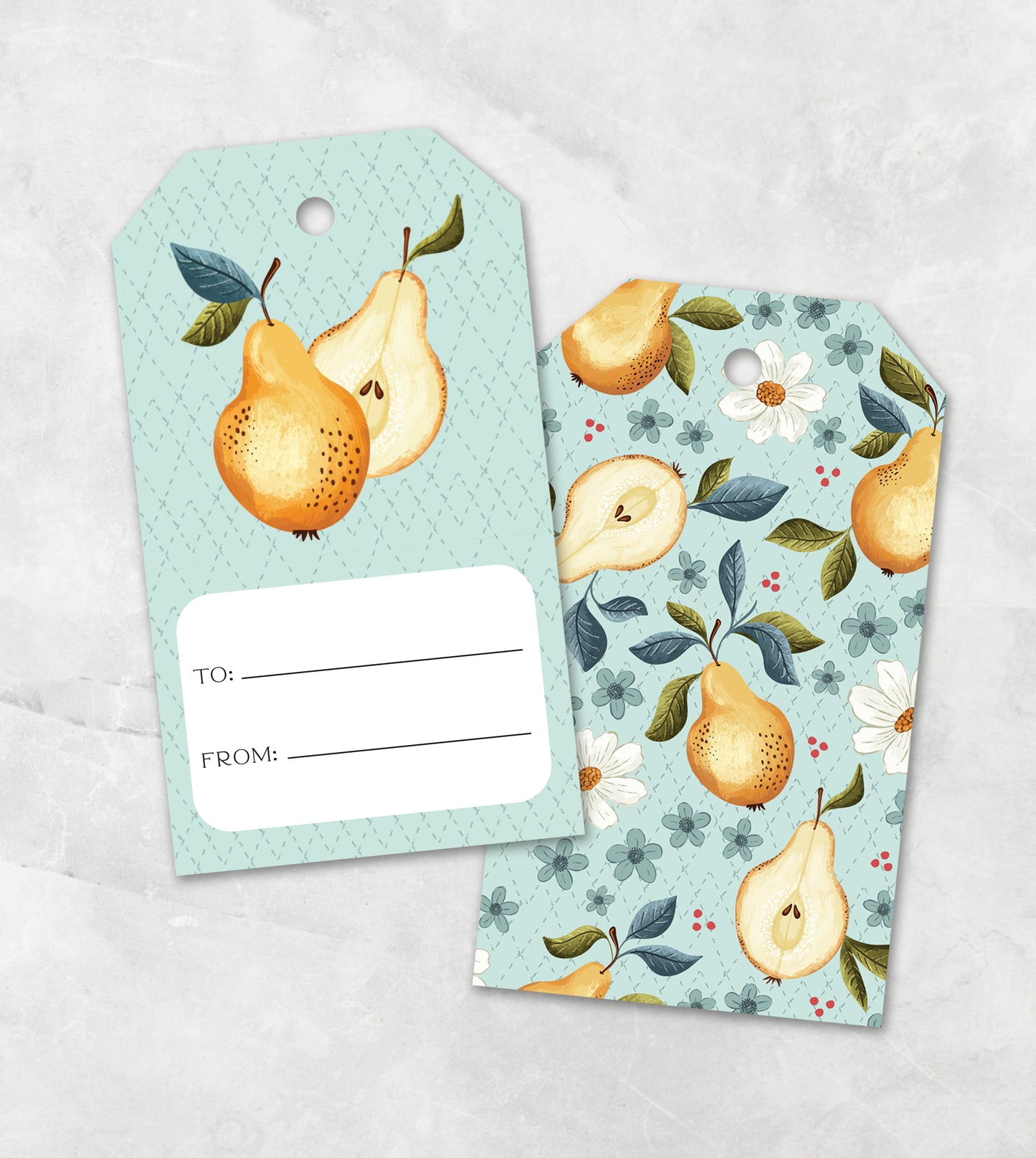 Pearadise - Gift Tag