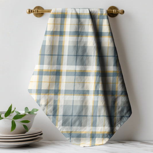 Springtime Plaid - Tea Towel
