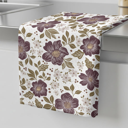 Plumwood Blooms - Tea Towel