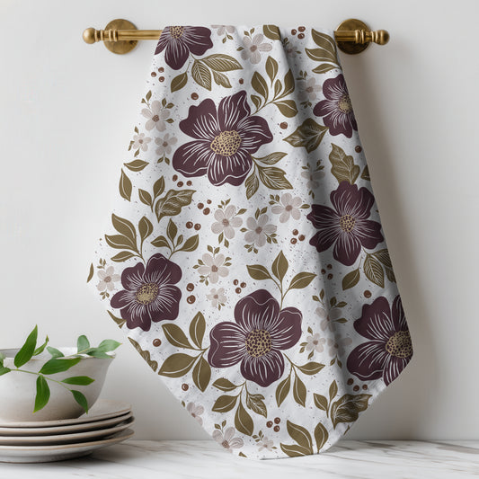 Plumwood Blooms - Tea Towel