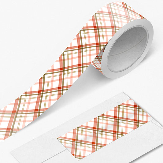 Scarlet Plaid Washi Tape