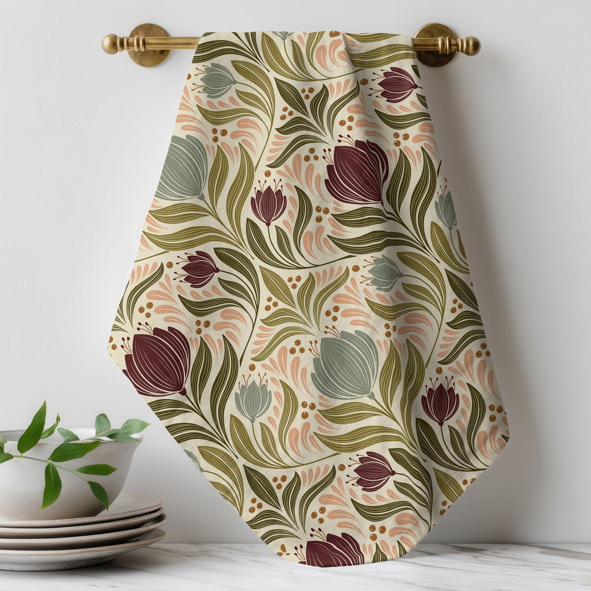 Four Seasons - Spring - Tea Towel