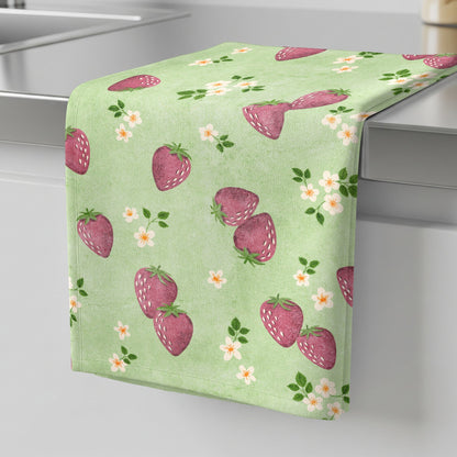 Strawberry Fields - Tea Towel