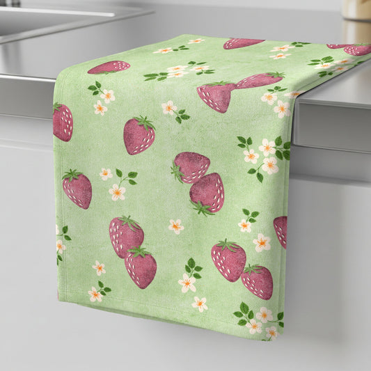 Strawberry Fields - Tea Towel