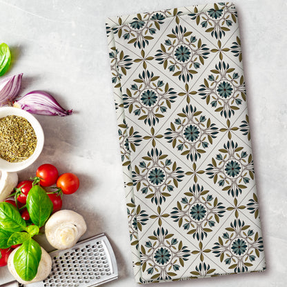 Tea Garden Trellis - Tea Towel