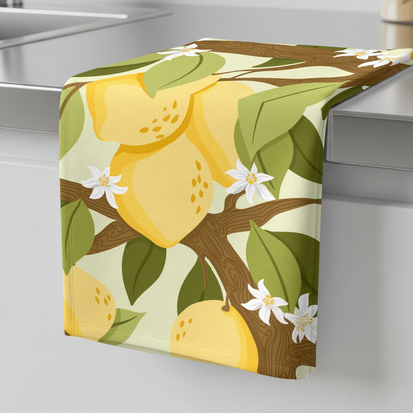 Under the Lemon Grove - Tea Towel
